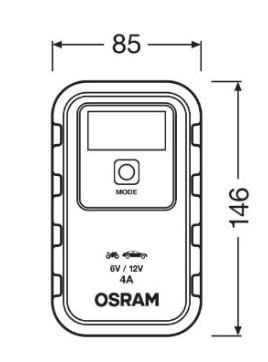 Зарядно устройство за акумулатор OSRAM BATTERYcharge 904