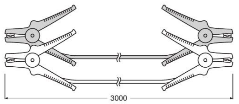 Стартерни кабели OSRAM OSC200А