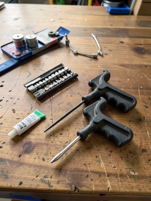 Комплект за лепене на атомобилни гуми