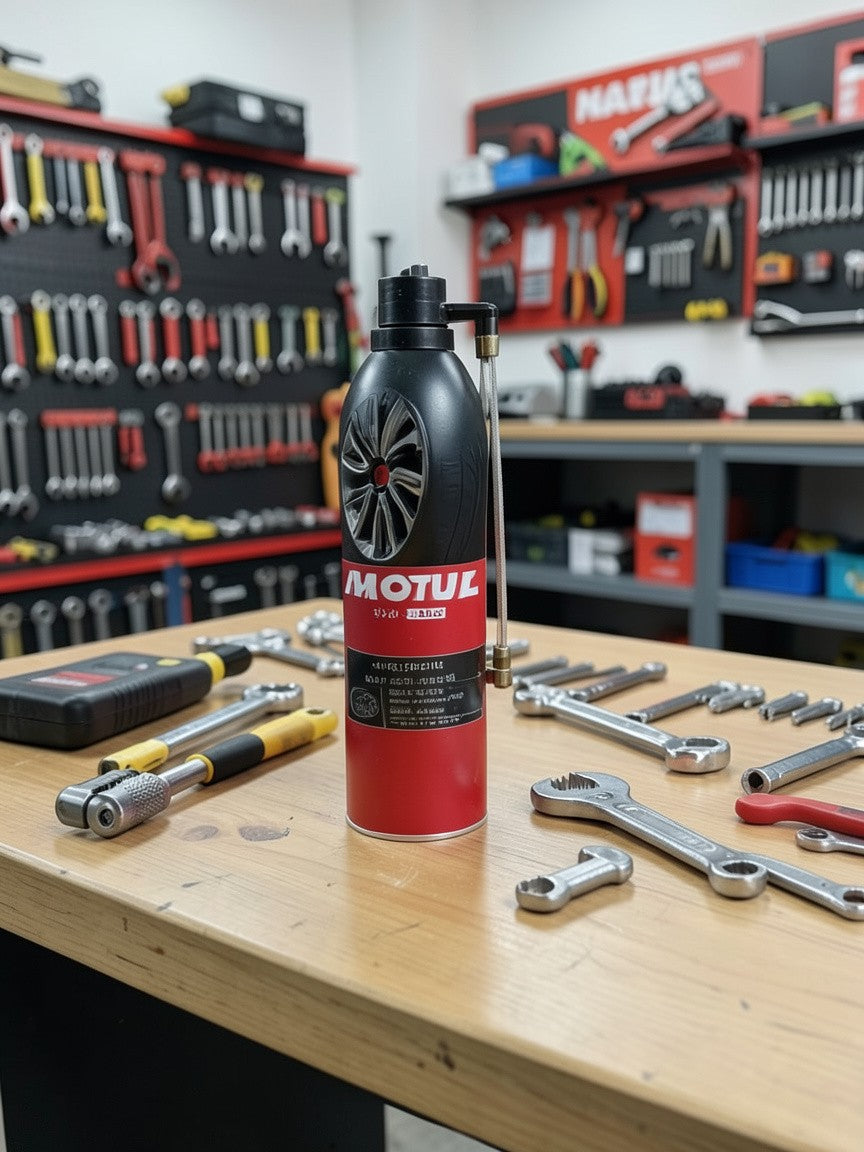 Спрей за гуми MOTUL – Авариен уплътнител за спукани гуми